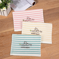 Kids Home Textile Used Hand Face Cloth Towels and Embroidery Customized Small Terry Jacquard Towel Set