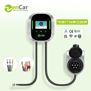 Station de recharge <span class=keywords><strong>pour</strong></span> véhicules <span class=keywords><strong>électrique</strong></span>s ZenCar AC 16A 32A, 7kW 11kW 22kW, chargeur mural intelligent <span class=keywords><strong>pour</strong></span> <span class=keywords><strong>voiture</strong></span> <span class=keywords><strong>électrique</strong></span> avec <span class=keywords><strong>prise</strong></span> IEC62196 Type 2 - Product Image 1