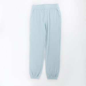 2025 <span class=keywords><strong>Pantalon</strong></span> de sport court <span class=keywords><strong>bleu</strong></span> <span class=keywords><strong>ciel</strong></span> pour <span class=keywords><strong>femme</strong></span> avec taille élastique doux et doux pour la peau pour le printemps-automne - Product Image 2