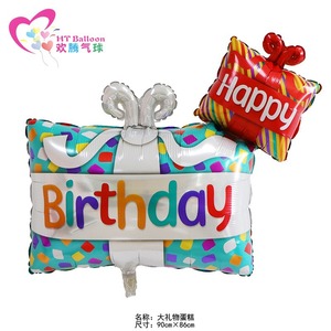 HT <b>Balloon</b> Rainbow Cake Foil <b>Balloon</b> 108cm X 73cm Birthday Party Decoration - Product Image 4