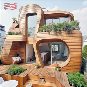 Cafa文化创意雕塑学院团队关闭自然冥想和谐树屋般的B & B - Product Image 2