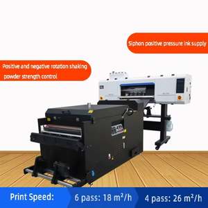 เครื่องพิมพ์ผ้าดิจิทัล 2 เครื่อง รุ่น I3200 XP600 แบบมัลติโหมด DTF สำหรับพิมพ์เสื้อยืด ไวนิล กางเกงยีนส์ หมวก กระเป๋า ด้วยหมึกพิกเมนต์ - Product Image 4