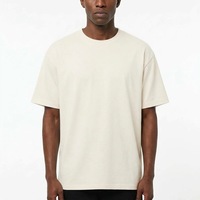 T-shirt Homme Oversize à Épaules Tombantes, Coupe Boxy, Impression Numérique Personnalisée OEM de Haute Qualité, Tissu Lourd, Style Streetwear