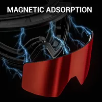 Nouveau hiver Snowboard ski lunettes Anti-buée Ski lunettes moto lunettes Sport de plein air coupe-vent Ski masque hors route lunettes