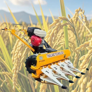 เครื่องตัดพืชขนาดเล็กแบบขับเคลื่อนด้วยตนเองเครื่องตัดแบบก๊าซ/ดีเซลเครื่องตัดประหยัดแรงสำหรับข้าวสาลี - Product Image 1