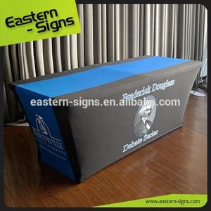 Couverture de table en spandex imprimé avec logo personnalisé - Product Image 2