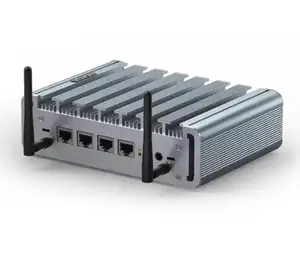 Supporto Server Linux Pfsense AES-NI 4 porte Lan router pc supporto mSATA 3.0 slot per mSATA SSD firewall barebone Mini cmoputer