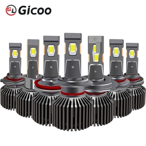 Bombillas LED para Faros Delanteros de 12V 24V para Automóviles y Camiones, 120w de Alta Potencia, H4 H7 H1 H3 H11 H13, Tubo Doble de Cobre, 20000lm - Product Image 2