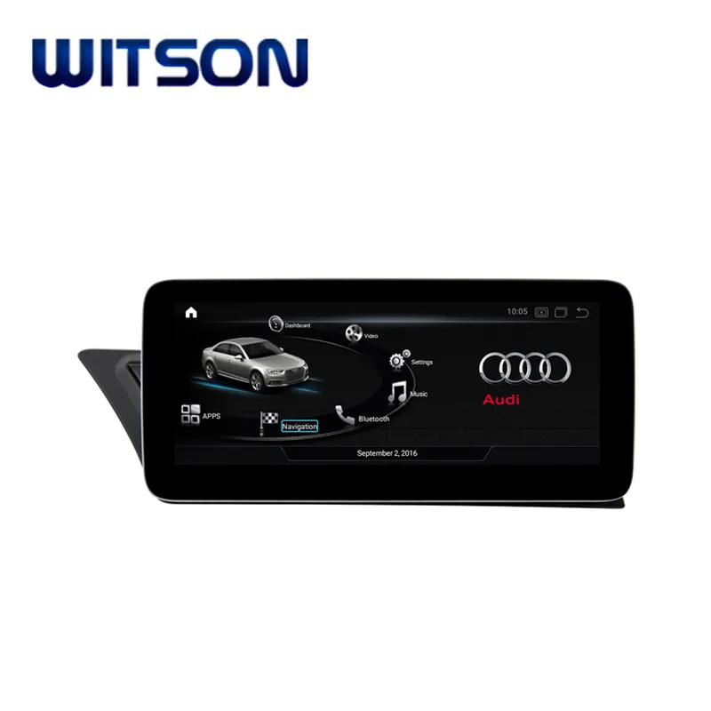 WITSON Android 10 BIG SCREEN Car Radio For AUDI A4/A5 2008-2016 LOW Left Hand Driver 4G RAM 64GB ROM car multimedia system