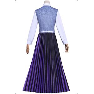 Costume de cosplay de <span class=keywords><strong>la</strong></span> saison 2 de Hot Wednesday, jeu de rôle d'Halloween, drame américain, personnage principal de <span class=keywords><strong>la</strong></span> <span class=keywords><strong>famille</strong></span> <span class=keywords><strong>Addams</strong></span>, Echo, ensemble violet pour <span class=keywords><strong>la</strong></span> télévision/le cinéma - Product Image 6