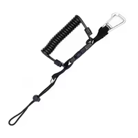Cordon de sécurité flexible à dégagement rapide pour plongée sous-marine, vente en gros, personnalisé, pour accessoires d'équipement de plongée, natation et snorkeling