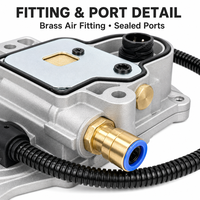 Vanne solénoïde de commande d'embrayage 22327072 pour Volvo FH FM FMX Renault Truck I Shift Gearbox 24V Transmission Solenoid Valve
