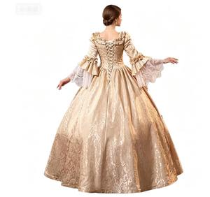 Elegante Vestido de Noche Victoriano Estilo Lolita Medieval para Fiesta de Disfraces Europea, Vestido de Teatro para Espectáculos - Product Image 3
