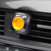 Diffuseur carré de voiture, parfum, désodorisant de voiture, Membrane de recharge personnalisée, Clip de ventilation de voiture, désodorisant d'air