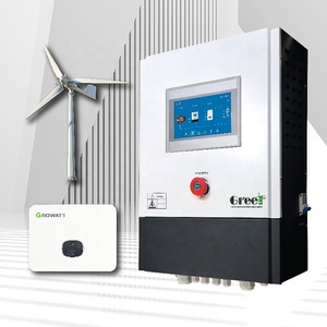 1.5 กิโลวัตต์ 2 กิโลวัตต์ 3 กิโลวัตต์ 5 กิโลวัตต์ 10 กิโลวัตต์ Greef Wind Grid Tied พร้อมหน้าจอควบคุม LCD ระบบสัมผัส ฟังก์ชั่นรีโมท พร้อมระบบโซลาร์ - Product Image 2