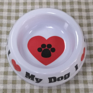 Bol pour animaux de compagnie en mélamine à imprimé léopard, base antidérapante, plat d'alimentation pour <span class=keywords><strong>chat</strong></span> et chien S/M/L - Product Image 5