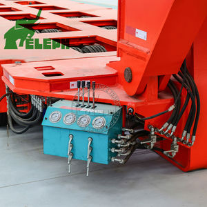 Heavy duty hydraulique col de cygne multi essieu 20 mètres voyage remorque maison modulaire à vendre 07 - Product Image 6