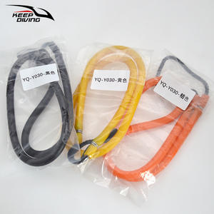 Yellow Black Orange YQ Y030 5*10MM Band Sea <b>Fishing</b> Device Spearfishing Natural Latex Fish Shooter Elastic Tube - Product Image 5