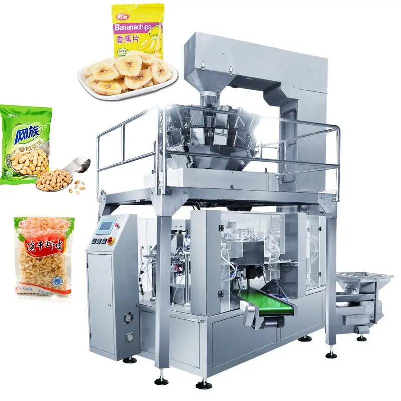 Automatic Premade Doypack Pouch Packing Machine MR8-200R for food