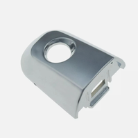 Poignée de porte extérieure avant droite chromée avec trou pour clé pour Mitsubishi L200 2005-2015, remplace OEM 5716A066 5716A040XA