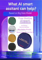 Produits Tendance Nouveautés Haut-parleur Intelligent IA Écologique Articles Promotionnels avec Impression de Logo Cadeaux d'Entreprise