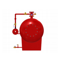 Réservoir vertical à vessie en mousse pour l'extinction d'incendie CA