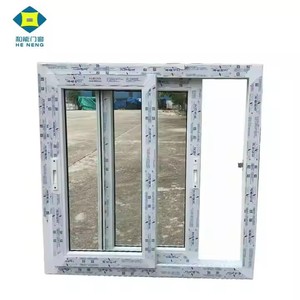 Đôi men trượt cửa sổ cho nhà ban công sân thượng phòng tắm uPVC bão Windows fenetres En <span class=keywords><strong>PVC</strong></span> - Product Image 3