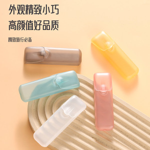 Mini Transparent PP Dental Floss Box With <b>Toothpick</b> Storage Portable Pillbox Cotton Swab Case For Daily Use - Product Image 2