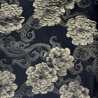 Kain Jacquard Sutra Berkualitas Tinggi, Presisi Tinggi, Warna Cerah, 100% Poliester, Pewarnaan Benang Shuttle, untuk Pakaian Anak Perempuan, Jas, Motif Bunga, Anti Kusut