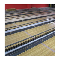Machine de bowling flexible et durable Xushida Grey 17m pour l'exercice à domicile