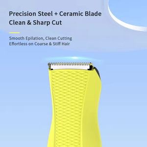 Km-650 Depiladora Eléctrica Femenina de Cuerpo Completo con Batería de Litio de 1200 mAh, Máquina para Eliminar Vello de Partes Íntimas, Set de Recortadora de Bikini - Product Image 4