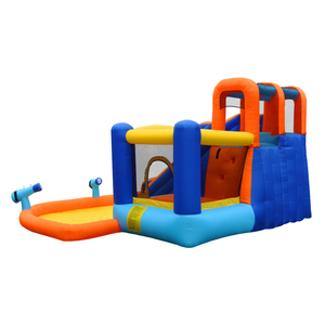 Toboggan aquatique gonflable en PVC commercial, grand château gonflable d'intérieur, parc de trampoline <span class=keywords><strong>à</strong></span> domicile pour les sports des enfants, <span class=keywords><strong>maternelle</strong></span> - Product Image 3
