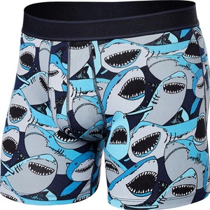 Boxers mi-hauts anti-radiation pour hommes en fibre d'argent tricotée, séchage rapide - Product Image 2
