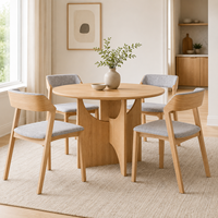 Meubles de lot de chaise de salle à manger en bois massif de luxe nordique moderne avec sac souple pour hôtels restaurants cafés et Hop Cha