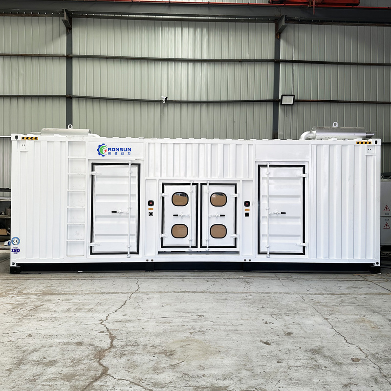 1MW Gas Turbine Generator 600kw Cummins