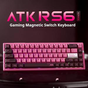 New ATK RS6 <b>keyboard</b>, magnetic switch, wired <b>custom</b> RT0.005mm 8000Hz 0.08ms low latency e-sports gaming <b>keyboard</b> - Product Image 2