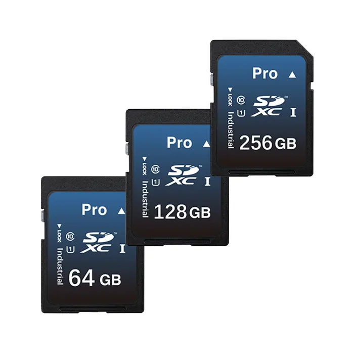 Industrial high speed hidden camera hd car mobile memory card 128gb 256gb 64gb sd memory cards