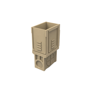 Caisse de drainage en béton polymère moderne EN1433 sur mesure avec <span class=keywords><strong>couvercle</strong></span> en fonte ductile et acier inoxydable pour projets de drainage extérieur - Product Image 4