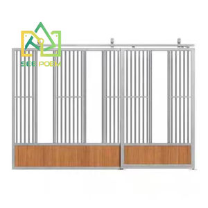 Écuries modulaires pour chevaux en Australie, équipement agricole portable pour l'extérieur, écuries pour chevaux à petit budget, box modulaires pour chevaux avec porte coulissante - Product Image 3