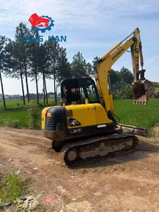Excavatrice Hyundai 60-7 d'<span class=keywords><strong>occasion</strong></span> à vendre, bon état, mini-excavatrice sur chenilles, machine <span class=keywords><strong>de</strong></span> construction - Product Image 3