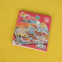 Impression de boîtes personnalisées en Chine, manuel d'instructions pour jeux d'enfants, brochure pliable en carton pour l'assemblage de meubles et de jeux