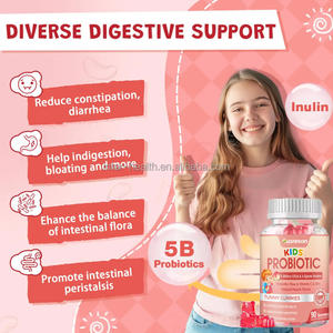 Ausreson OEM probiotici gommosi per la salute delle Fiber alimentari vitamine integratore di supporto digestivo per bambini gummie probiotiche - Product Image 3