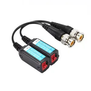 Vente en gros câble adaptateur de câble coaxial bnc connecteur coaxial CCTV caméra passive vidéo Balun connecteur BNC