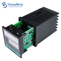 Pengontrol Suhu PID CH102 402 702 902 Termometer Solid State dan Relay Output Ganda Digital Saklar Termostat Industri