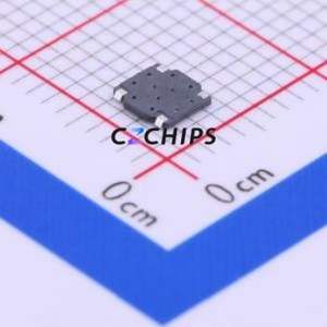 1TS017C-2300-0400-CT Tactile Switch SMD,3.7x3.7mm Switch Single Pole Single Throw Round Button 2.3N Vertical Mount - Product Image 2