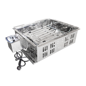 PINNOVO-<span class=keywords><strong>Barbacoa</strong></span> eléctrica sin humo para interior <span class=keywords><strong>de</strong></span> restaurante coreano, parrilla <span class=keywords><strong>redonda</strong></span> <span class=keywords><strong>de</strong></span> acero inoxidable para <span class=keywords><strong>barbacoa</strong></span> - Product Image 1