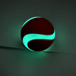 Explosief Speelgoed Voor Huisdieren Nieuwe Glow-In-The-Dark Kauwbal Voor Bijthondenbestendig Kinderziektenspeelgoed Hond Zelfverbetering Verveling Speelgoed - Product Image 1