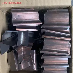 zwarte draad gutter Suppliers-5 ''Aluminium Mesh Gutter Guards Anti Vogel Draad Kabelgoot Voor Dak Regenwater