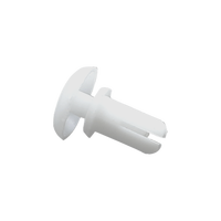 Clip de fixation en nylon noir sans outil pour coque arrière de téléviseur, rivet à pression en plastique pour électronique grand public