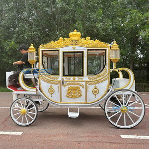 Carruaje Real de Lujo Eléctrico en Venta, Transporte Especial de Alta Calidad, Carruaje para Bodas - Product Image 4